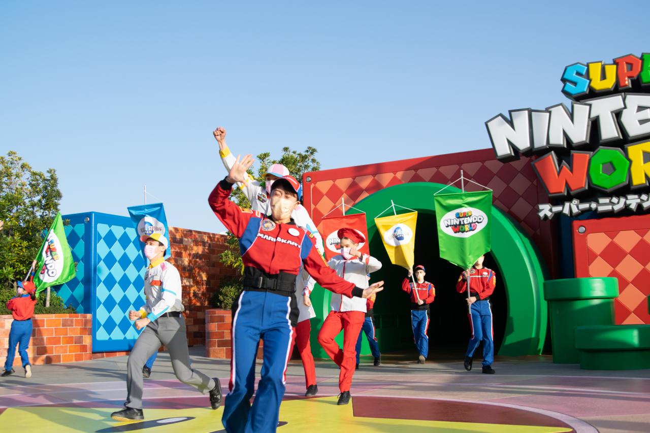 マリオたちも駆けつけた! 【USJ】新エリア「スーパー・ニンテンドー・ワールド」グランドオープン(1/2) - ぴあWEB