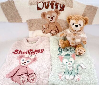 ディズニー】激かわ＆着心地も最高～!!「ダッフィー×ジェラピケ」神