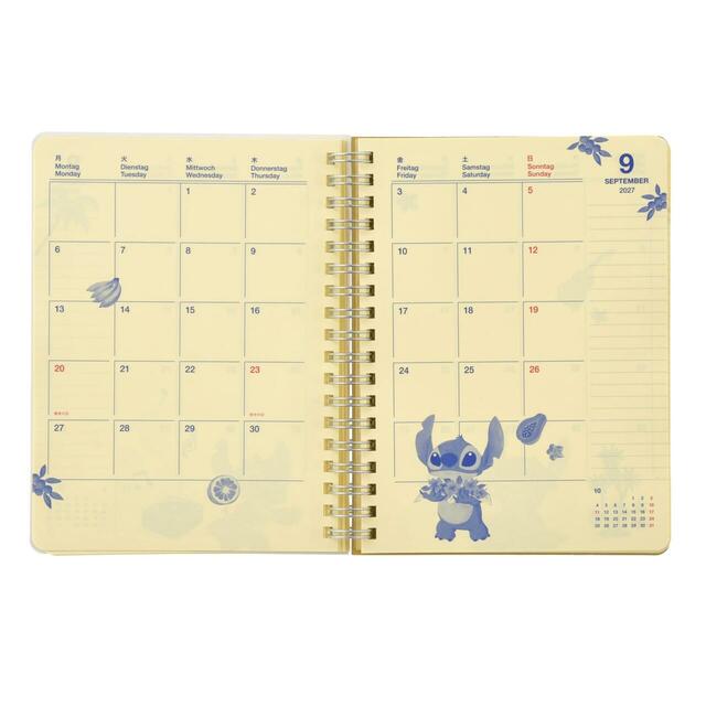【デルフォニックス】リロ、スティッチ、スクランプ Rollbahn Diary L 手帳・スケジュール帳 CALENDAR ＆ ORGANIZER 2027 2,400円