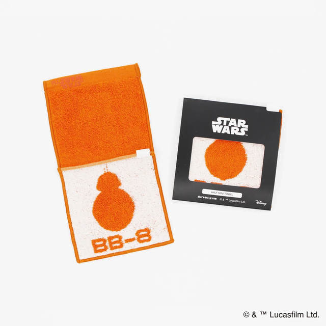 『STAR WARS』ハーフミニタオル +4 「BB-8」｜770円 (税込)