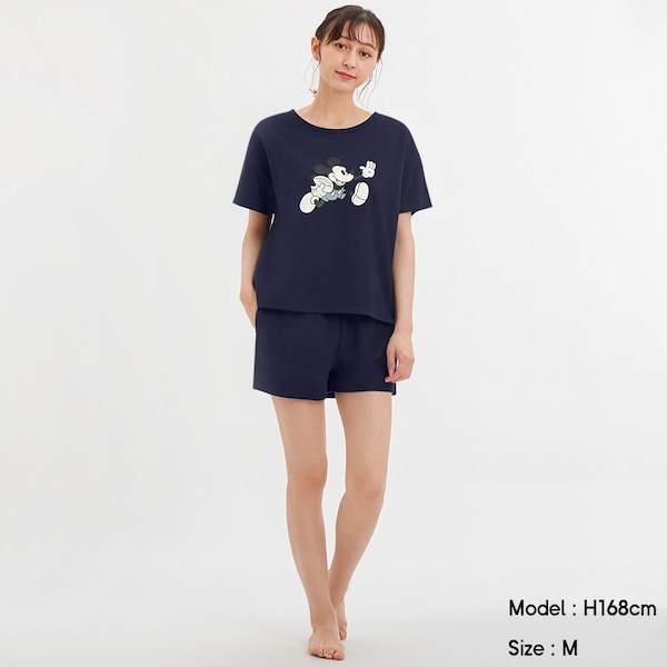 スリーピーセット（半袖&ショートパンツ）Disney ￥2,990 +税