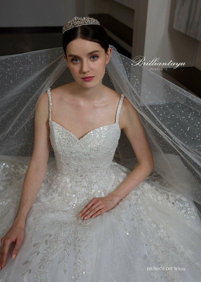「Brilliantayu （ブリリアンターユ）」新作ウェディングドレス　BRI-0076_OffWhite