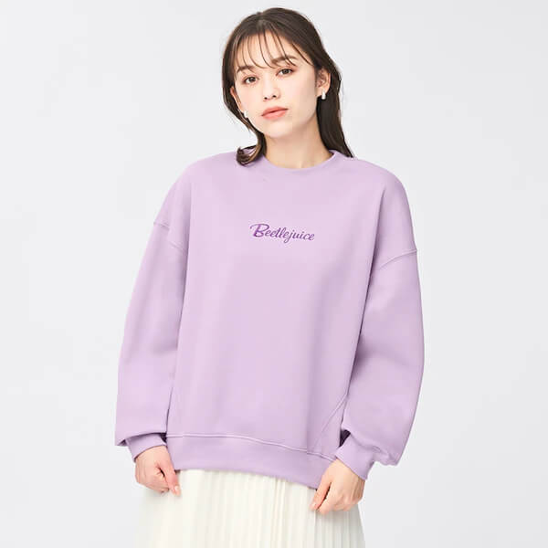 『ビートルジュース』グラフィックスウェットプルオーバー(長袖)WB CLASSIC FILM COLLECTION +X