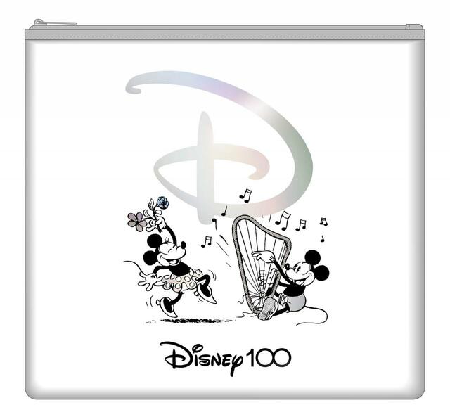 E賞 フラットポーチ|Happyくじ「Disney100」