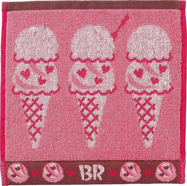 「オリジナル UCHINOハンドタオル」【サーティワン福袋 2024】