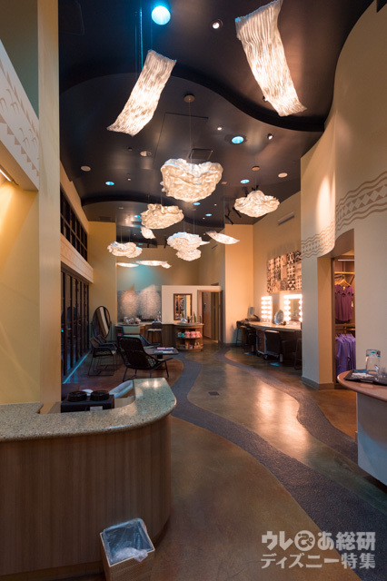 ペインテッド・スカイの内部の様子です