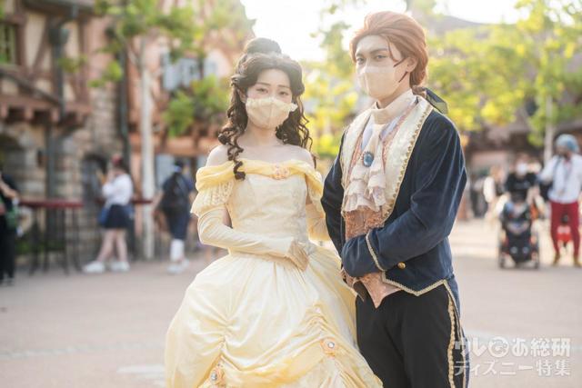 Dハロ 全身仮装 2022『美女と野獣』ベルと王子（野獣）