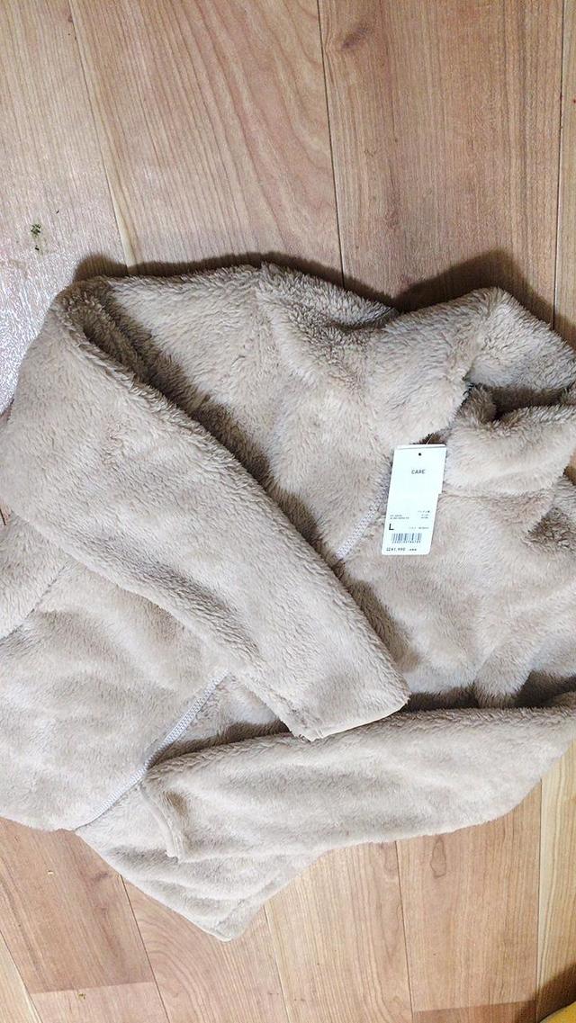 【ユニクロ】ファーリーフリースフルジップジャケット（長袖）／1,290円