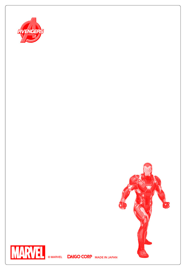 MARVEL 3D ポストカード -003 Iron Man 500円