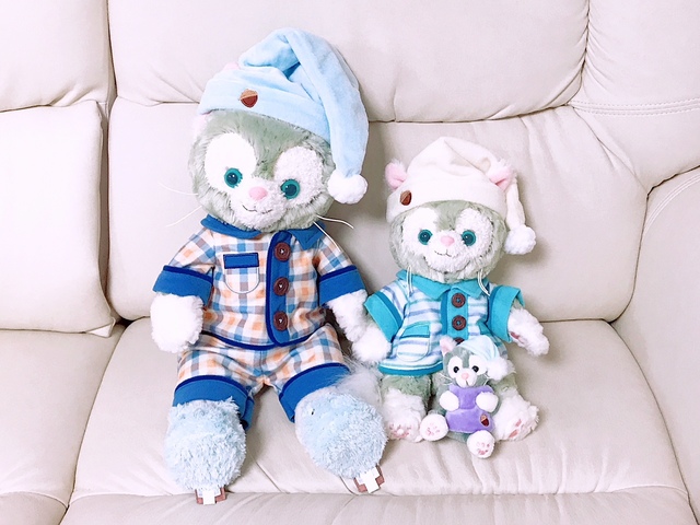 パジャマでくつろぐ姿は家族のよう