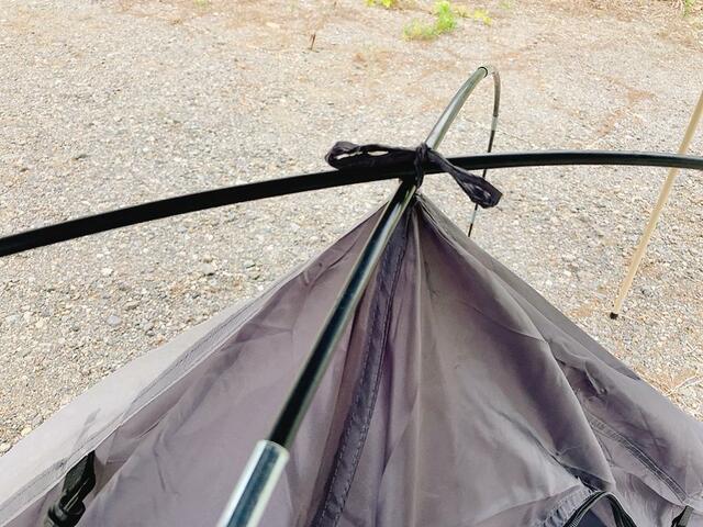 【ワークマン 【WEB限定】BASICドームテント 1人用 （キャノピー110cm）】手間をかけずにキャンプが楽しめる