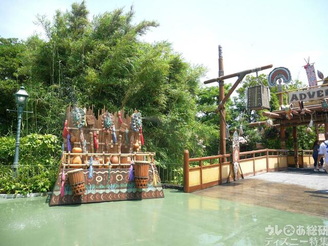 東京ディズニーランド|びしょ濡れスポット