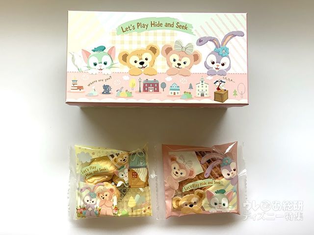 「ダッフィーたちのかくれんぼ」クッキー