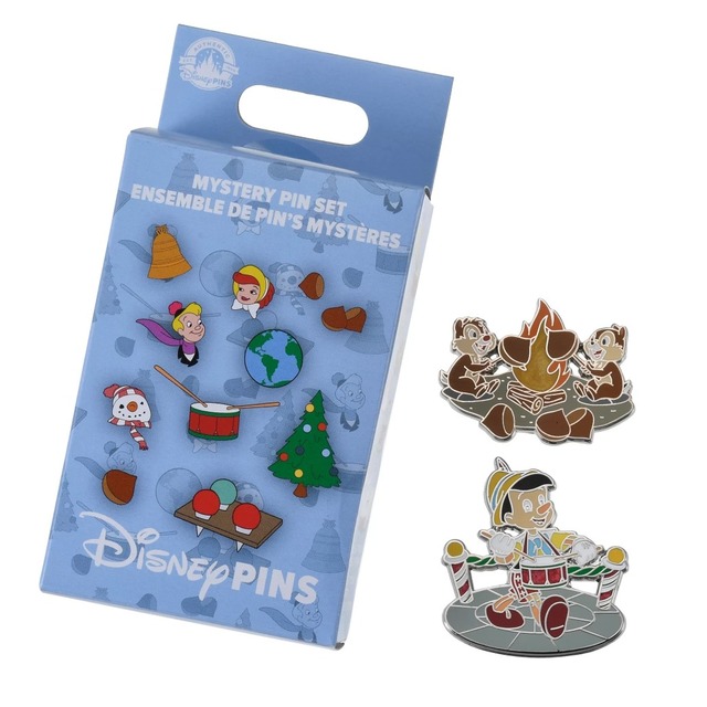 ディズニーキャラクター シークレットピンバッジ DISNEY CHRISTMAS 2022 2,090円