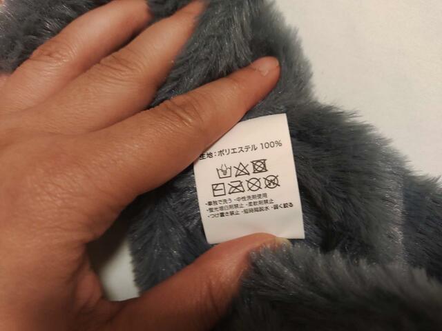 材質は、ポリエステル100％