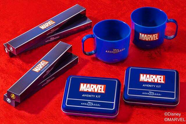 ルームアメニティー｜マーベルスペシャルルーム“アイアンマン” ｜東京ディズニーリゾート「ディズニーアンバサダーホテル」