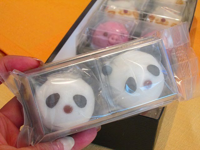 東京駅手みやげ：あわ家惣兵衛　どうぶつまんじゅう　アップ