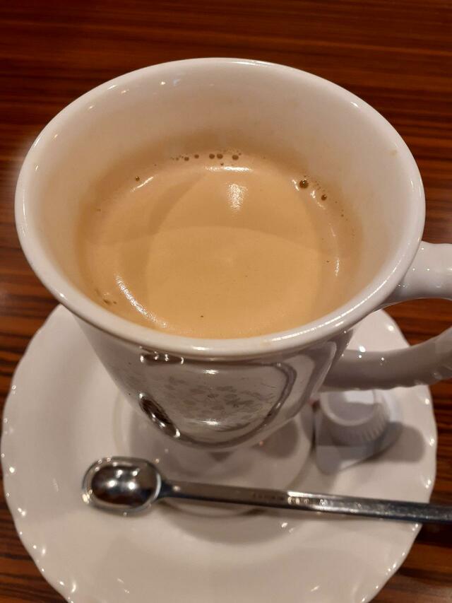 【びっくりドンキーのモーニング】せっかくなので私もホットコーヒーをおかわり！コスパ最高です♪