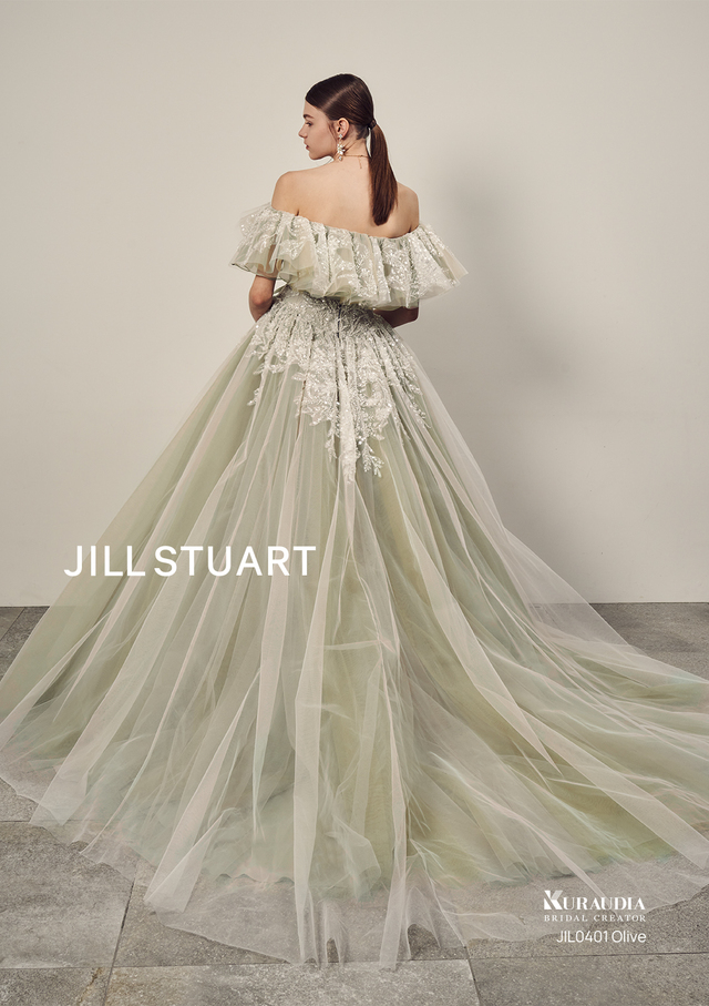ジルスチュアート 新作ウェディングドレス　JIL-0401_Olive