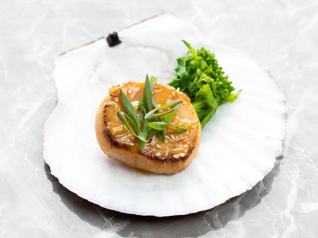 味噌&オレンジバター艶の北海道産ホタテ貝