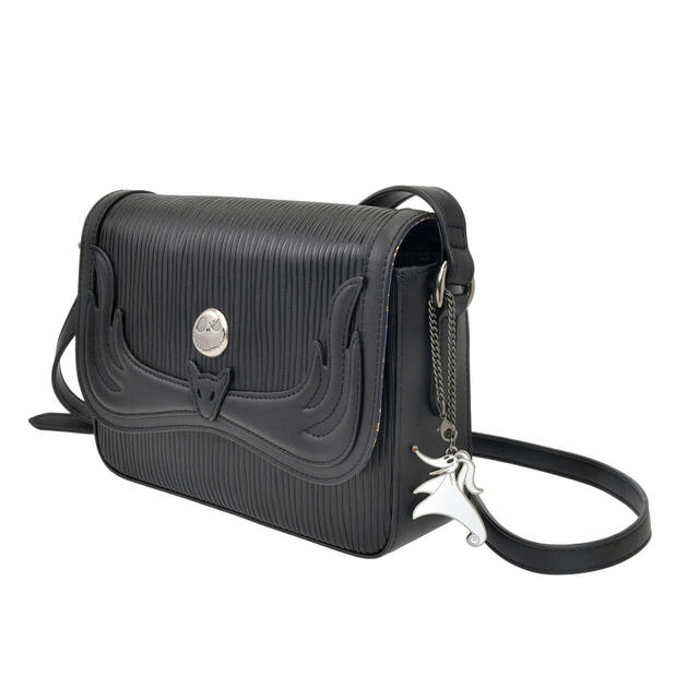 【ANNA SUI】ジャック・スケリントン＆ゼロ ショルダーバッグ バッグチャーム付き ストライプ 27,000円