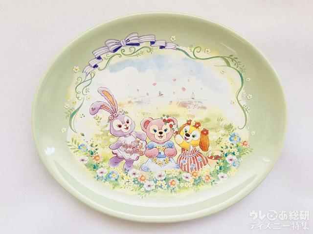「ダッフィー&フレンズのスプリング・イン・ブルーム」スーベニアプレート