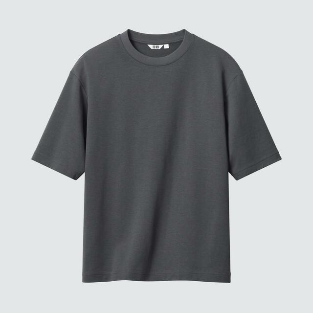 エアリズムコットンオーバーサイズTシャツ（5分袖）¥1,990→¥1,290｜ユニクロ「40周年感謝祭」