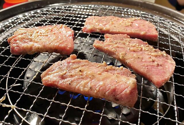 【ときわ亭】香ばしい香りが漂ってきます