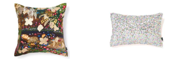 左からアートPT-B-146マルチ・メタリックスパンコール‐140マルチ