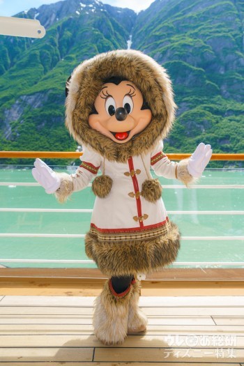 ディズニー クルーズライン もふもふフードのミニーにも会える アラスカクルーズ 5つの注目ポイント 18年予約ガイド 1 3 ディズニー特集 ウレぴあ総研