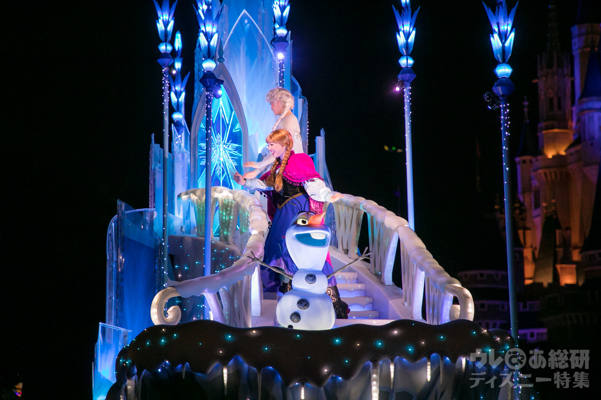 Tdl エレクトリカルパレードにアナ雪初登場 リニューアル箇所 新フロート順ガイド 写真 30 ディズニー特集 ウレぴあ総研