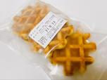 【こめひろ　米粉ワッフル】価格は3個入りで535円（税込み）