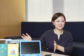 「Amazon Kids＋」の日本での事業責任者　キャサリン・ジアさん／撮影：源賀津己