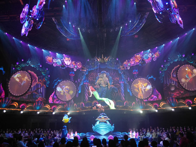 マーメイドラグーンシアター「キング・トリトンのコンサート」／東京ディズニーシー ©Disney