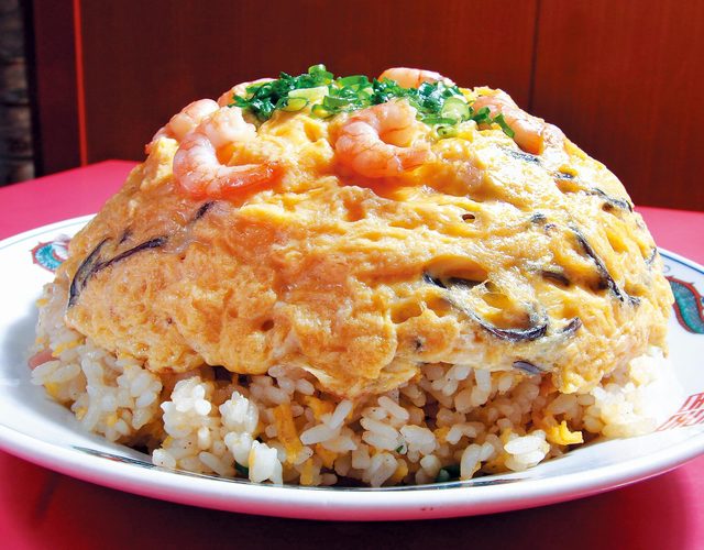 楽天 エビ焼き飯(特大) 1100円