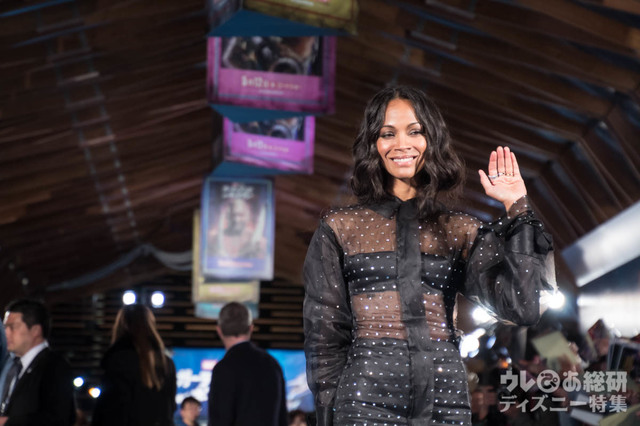 ガモーラ役 ゾーイ・サルダナ