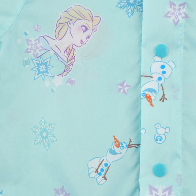 【キッズ用】エルサ、オラフ、スノーギース キッズ用レインコート リフレクター バッグ入り ソフトカラー RAINY DAY 3,300円