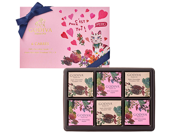 ゴディバ フルーツバスケット カレ アソートメント