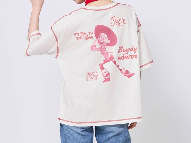 配色ステッチプリントTシャツ 「トイ・ストーリー」|¥ 2,990 (税込)