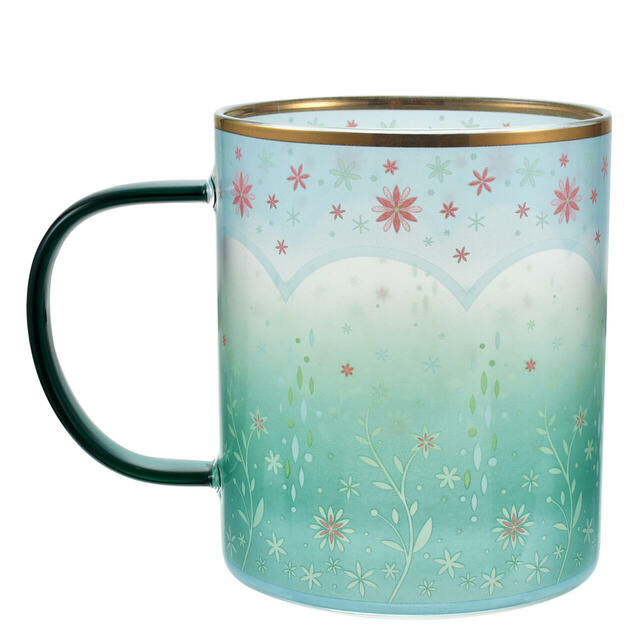 エルサ マグカップ 耐熱ガラス FROZEN FEVER 2,200円