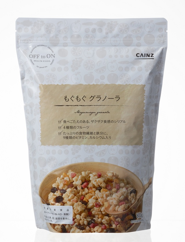 もぐもぐグラノーラ　800g　648円