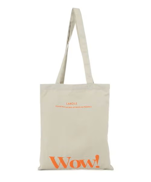 【LAKOLEのバッグ・キャップ売上ランキング 8位】「カラーアソートロゴトートバッグ」1,320円（税込）