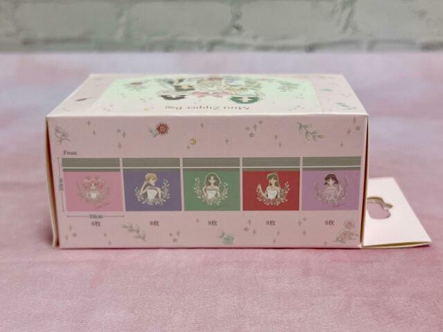 【3COINS×セーラームーン】5つのデザインがそれぞれ8枚ずつ、合計40枚入っています！