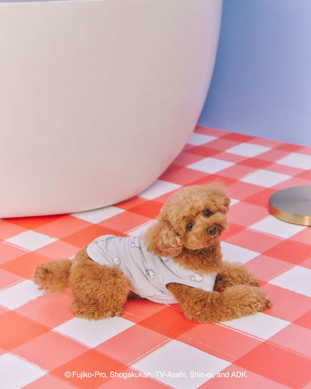 【ドラえもん meets GELATO PIQUE】「【ドラえもん】【CAT&DOG】総柄プルオーバー」￥4,290