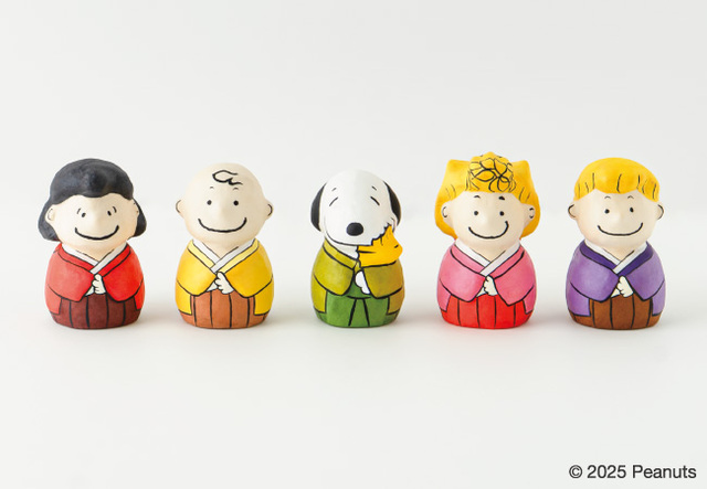 【PEANUTS新商品】「張り子」各¥1,320/並べて飾るともっとかわいい!