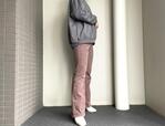 【GU（ジーユー） コーデュロイフレアパンツRS(丈標準72～76cm)】おしゃれなフレアパンツ