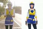 仕事がはやい…！『Pokemon GO』主人公（女の子）のコスプレに海外レイヤーが挑戦、自キャラを再現
