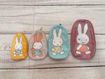 『sweet（スウィート）』2025年2月号の付録、「miffy（ミッフィー）マトリョーシカ風ポーチ4点セット」