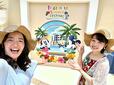 “トロピカルサマーフェスティバル”のフォトスポットで自撮り撮影!