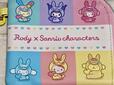 サンリオキャラクターズがロディの着ぐるみを着ているアートデザイン♪